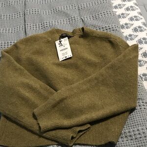 Zara Olive Green women’s Sweater